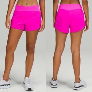 NWT Lululemon Essential Running HR Short 4” POWP SZ 14